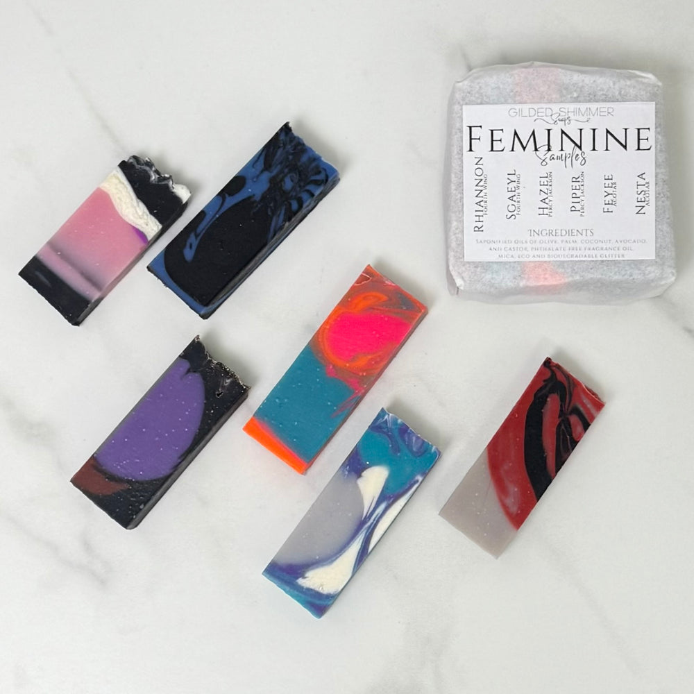 Feminine sample size 6 pack