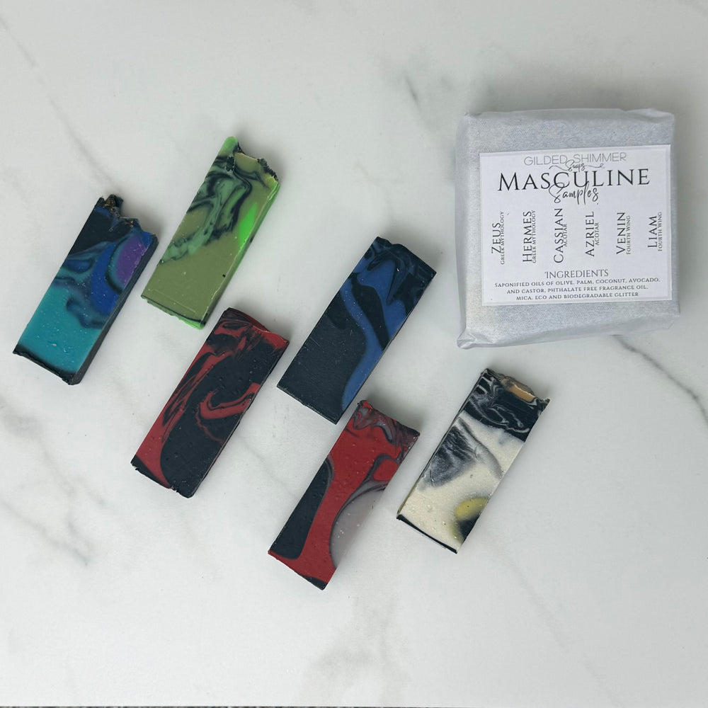 Masculine sample size 6 pack