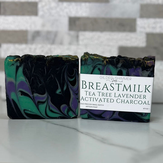 Breastmilk Tea Tree Lavender Activated Charcoal